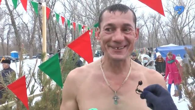 Праздник Богоявление и крещенские купания в Ахтубинске 2021