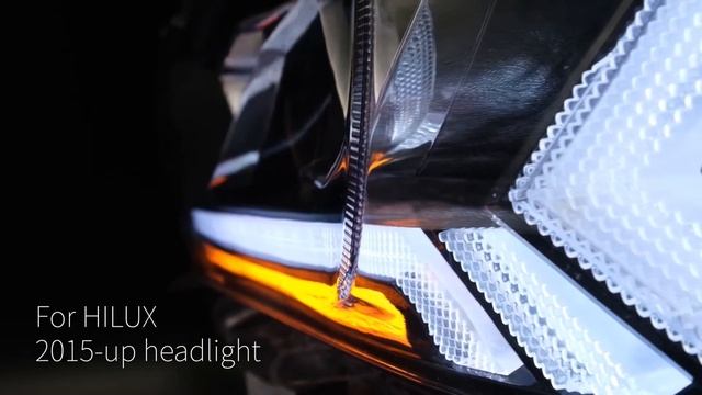 The MOSTPLUS Headlight Design For TOYOTA HILUX 2015-UP