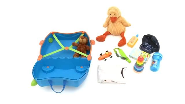 Чемодан детский на колесах Котенок Benny Trunki TRU0180