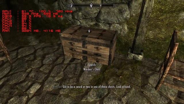 A10 7850K - Skyrim/Medium Preset - Pequeno Teste