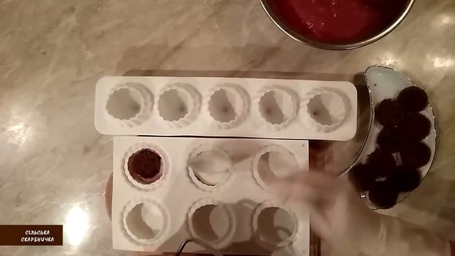 МАЛИНОВЫЙ десерт! ОЧЕНЬ ВКУСНЫЙ десерт к чаю! ЕВРО десерты!