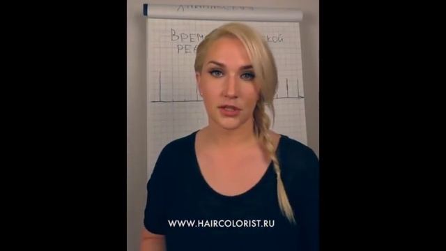 Химическая реакция окрашивания