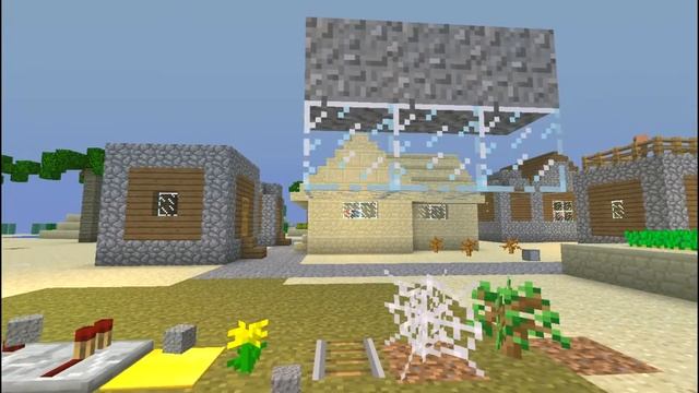 Обо что ломается гравий в Minecraft / Тархун про Майнкрафт