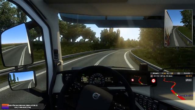 Конвоем в Питер ? - Euro Track Simulator 2 (ч. 4)