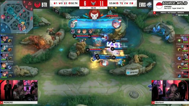 WOW!😮 EMANN GOT THE FIRST SAVAGE IN MPL ID SEASON 13...