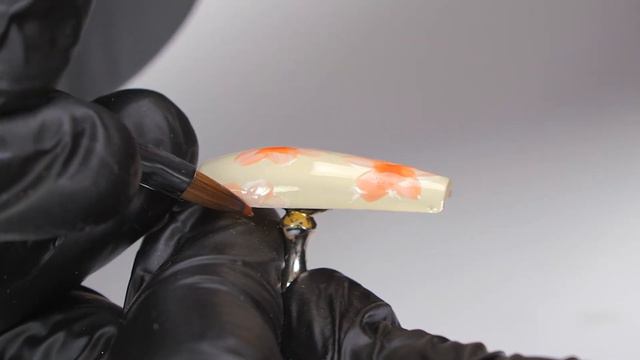 Spring Floral Nail Design Using Gel Polish 🌸💅