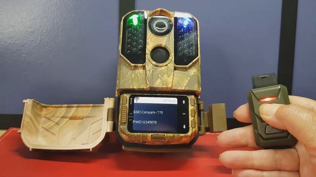Campark T75 | INSTALL THE APP + CONNECT TO WIFI | Digital Wildlife Camera.
