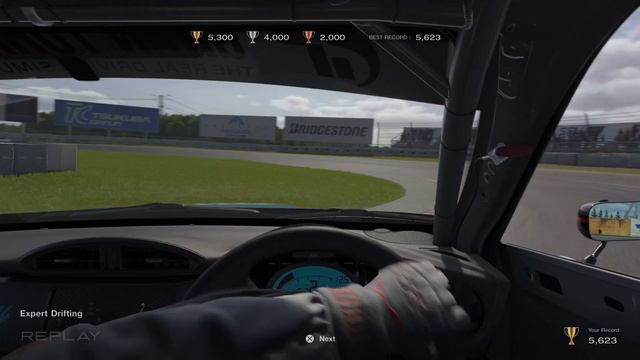 Gran Turismo 7 Expert Drifting Gold - The Sun Also Rises Drift Mission 6 - Subaru Tsukuba