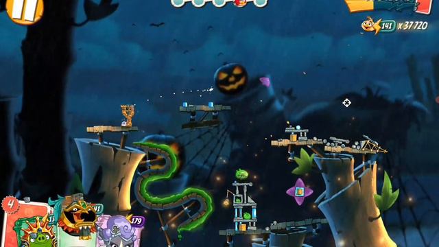 Angry Birds 2 . паника  короля свиней , стелла утащила босса !
