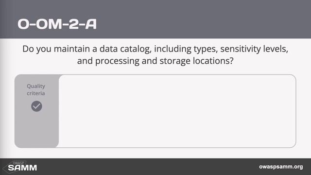 O-OM-A: Data Protection №9