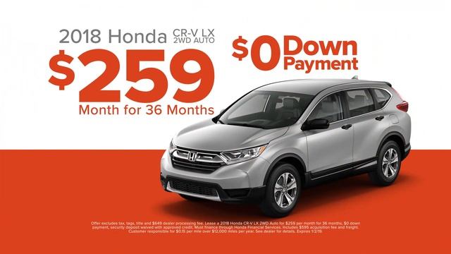 2018 Honda CR-V December 2018