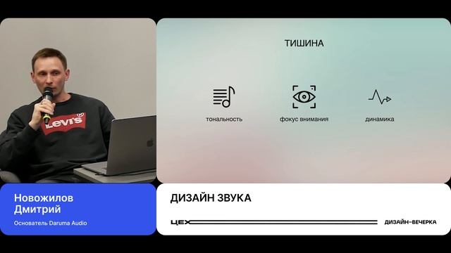 Дизайн звука | Вечёрка | Апрель 2023
