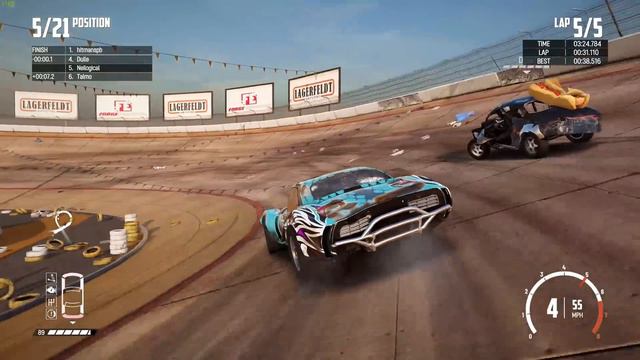 I Drove The FASTEST CAR In Wreckfest Multiplayer! I Got Wrecked... - Wreckfest Multiplayer
