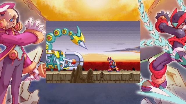 Mega Man Zero/ZX Legacy Collection - Mega Man Zero 2 Gameplay (Switch)