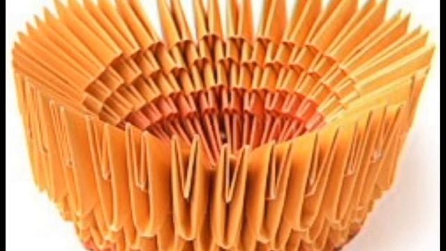 Радужный лебедь. Делаем модульное оригами.