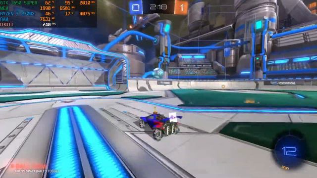 Rocket League Ryzen 7 2700x + GTX 1650 SUPER FPS TEST