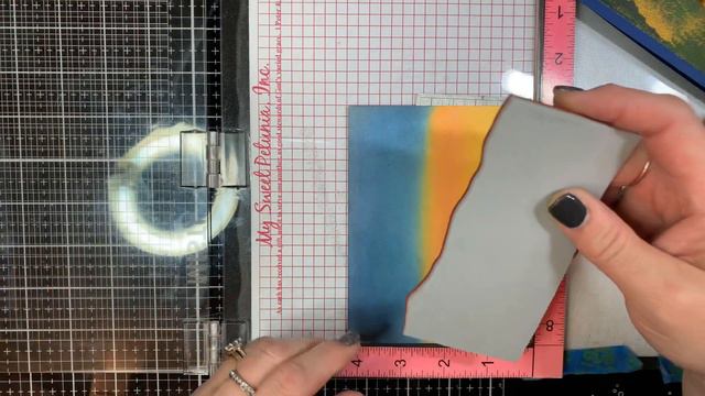 Inspired By A Real Sunset | Blue Knight Rubber Stamps