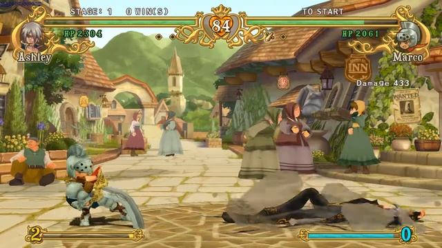 Battle Fantasia Revised Edition Gameplay - GogetaSuperx