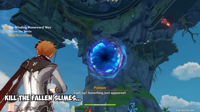 Elemental Monument Puzzle Golden Apple Archipelago Genshin Impact