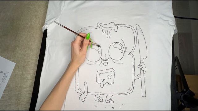 Реальность или фантастика | Роспись майки за 2 часа