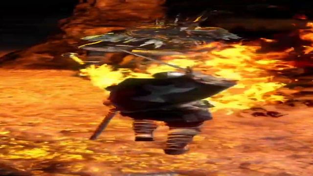 Gwyn's Fight But Wide Gwyn Is Fighting Thicc Chosen Undead