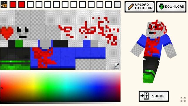How To Create Or Make Custom Minecraft Skins