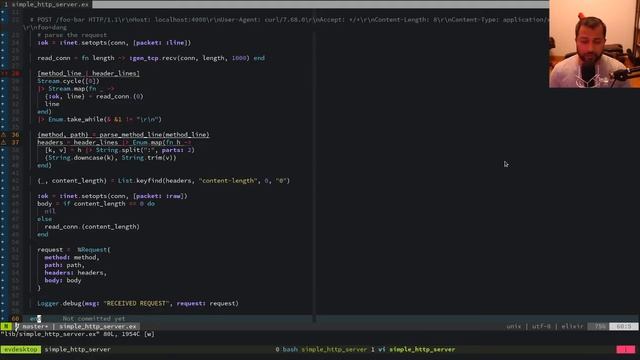The One With The Server - SimpleHTTP - How To Build An HTTP Client In Elixir 3/n