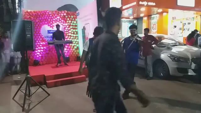 Boy Dancing With Violin Song, Kochi, Kerala