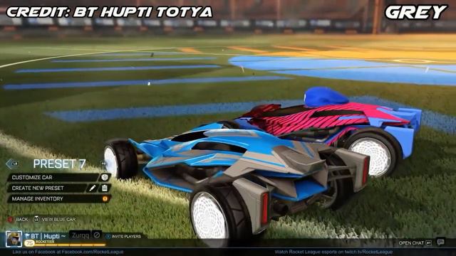 Rocket League Trading - ALL PAINTED MANTIS CARS Showcase! (Nitro Crate)