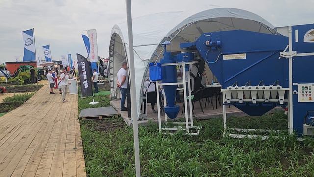 Всероссийский день поля 2024 г. Минеральные воды,  стенд ООО НПФ АЭРОМЕХ