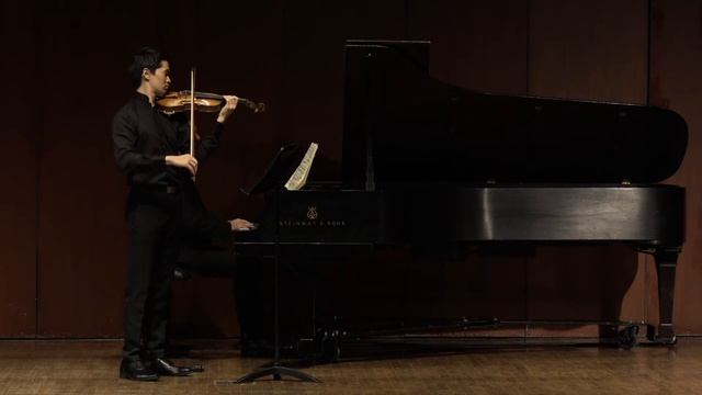 Beethoven, Sonata No.7 For Piano And Violin In C Minor, Op.30 No.2, Movt. II; Aaron Chan