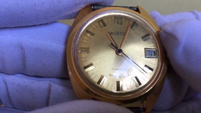 Часы Восток Wostok Ау 10 экспорт Made in USSR