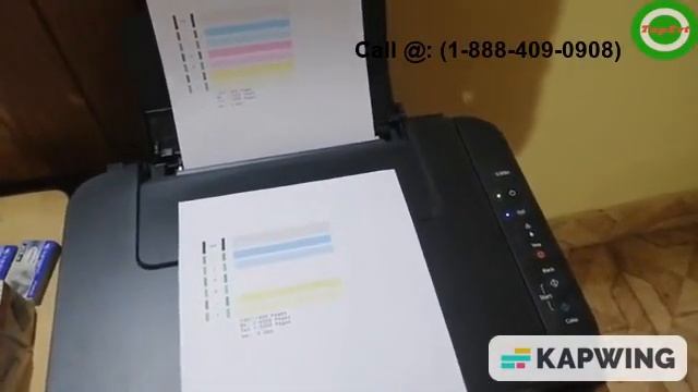 Canon printer not printing color