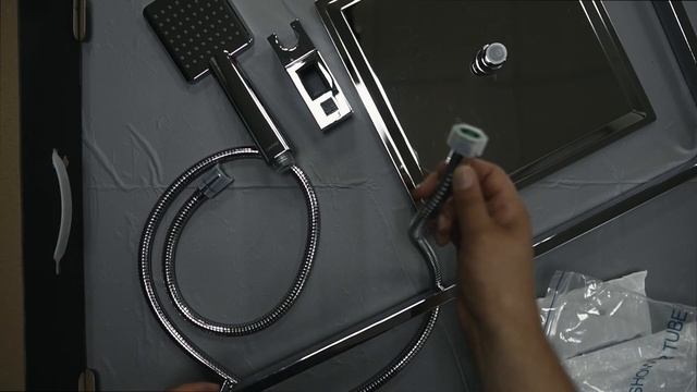 Душевая стойка Gappo G2407 хром