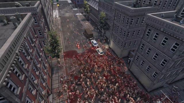 13 million zombies VS 48000 modern army - City Defense - UEBS2 4k Epic battle