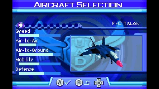 Ace Combat Advance | RetroArch Emulator (mGBA Core) | Nintendo GBA