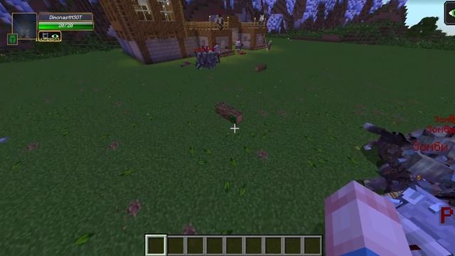 ЗАЩИТА ЗАМКА ОТ ЗОМБИ В МАЙНКРАФТЕ #2 | НА ЧТО СПОСОБЕН РЫЦАРЬ 15.lvl против ЗОМБИ-БОССА 25.lvl?