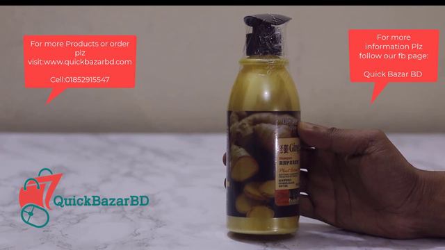 Bioaqua Ginger Shampoo,BIOAQUA Ginger Shampoo 400g