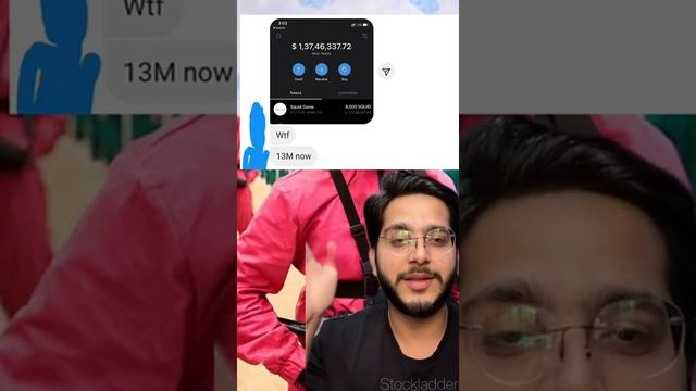Squid Game Coin Scam. || Invest In Good Assets || Stockladder #shorts #youtubeshort