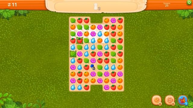 Park Town прохождение #3 (уровни 21-30) Домики, еда и Развлечения для Лемуров