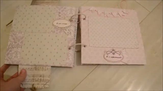 скрап альбом для Ариши