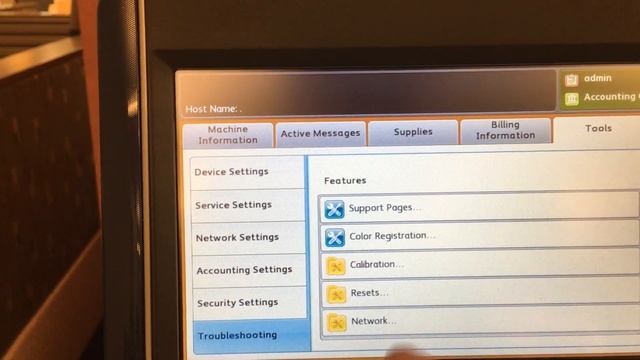 WorkCentre Or Altalink Software Reset