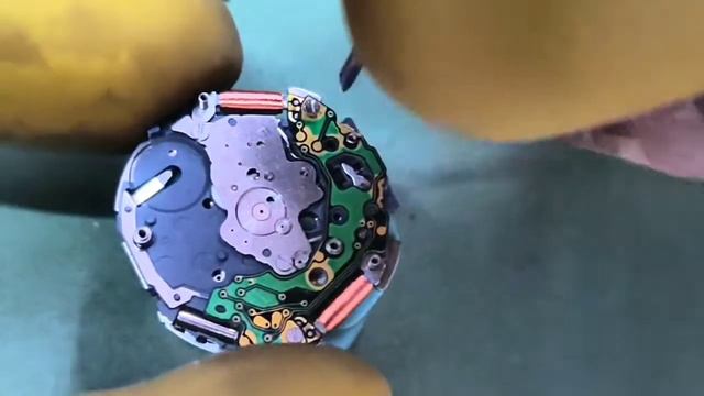 How To Repair Casio Bem-507 Watch? Servicing Miyota Cal.fs60 Movement, Complete Servicing Tutorial