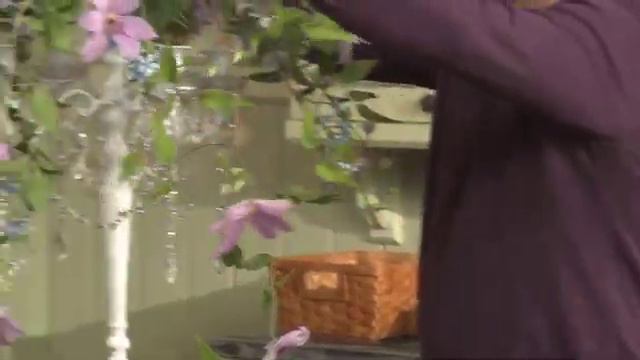 Clematis Candelabra With Regal Tapers