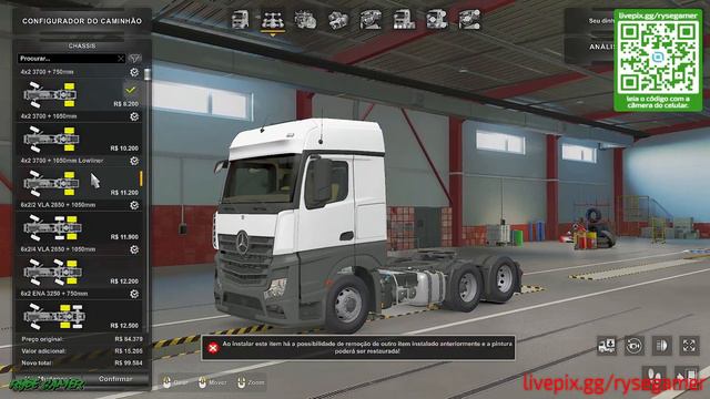 ✅?ETS2 1.47 LANÇAMENTO TOP GRATUITO MB NEW ACTROS BY DOTEC-MOD SENSACIONAL DOWNLOAD STEAM