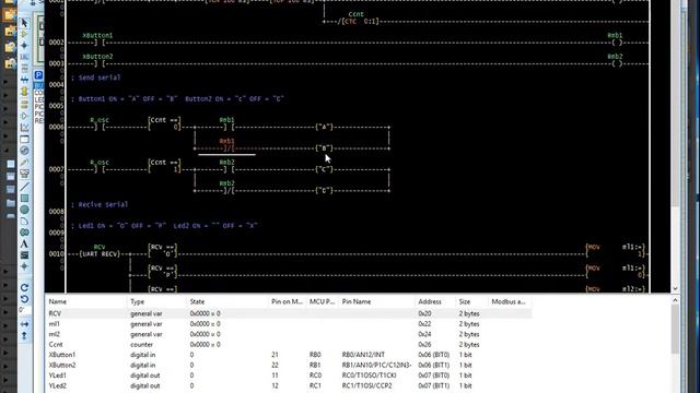 X SCADA + LDMICRO + PIC16F877  + PROTEUS