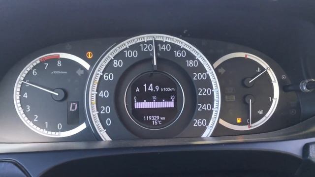 Разгон до 100 аккорд 9