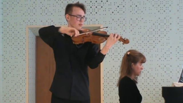 П. Чайковский - Размышление, А. Вьетан - Концерт №5 (1 часть)