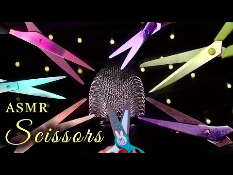 ✂️ Ножницы  ✂️ ASMR No Talking ? АСМР быстрые и медленные звуки? для сна и релакса