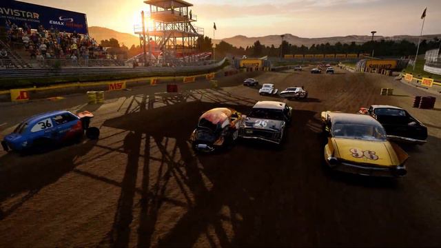 Wreckfest In 4K.
